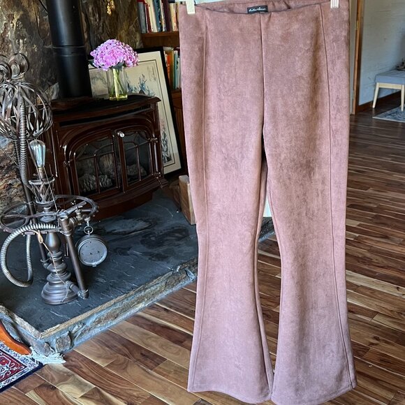 Cute Flared Velveteen Pants - Picture 1 of 3